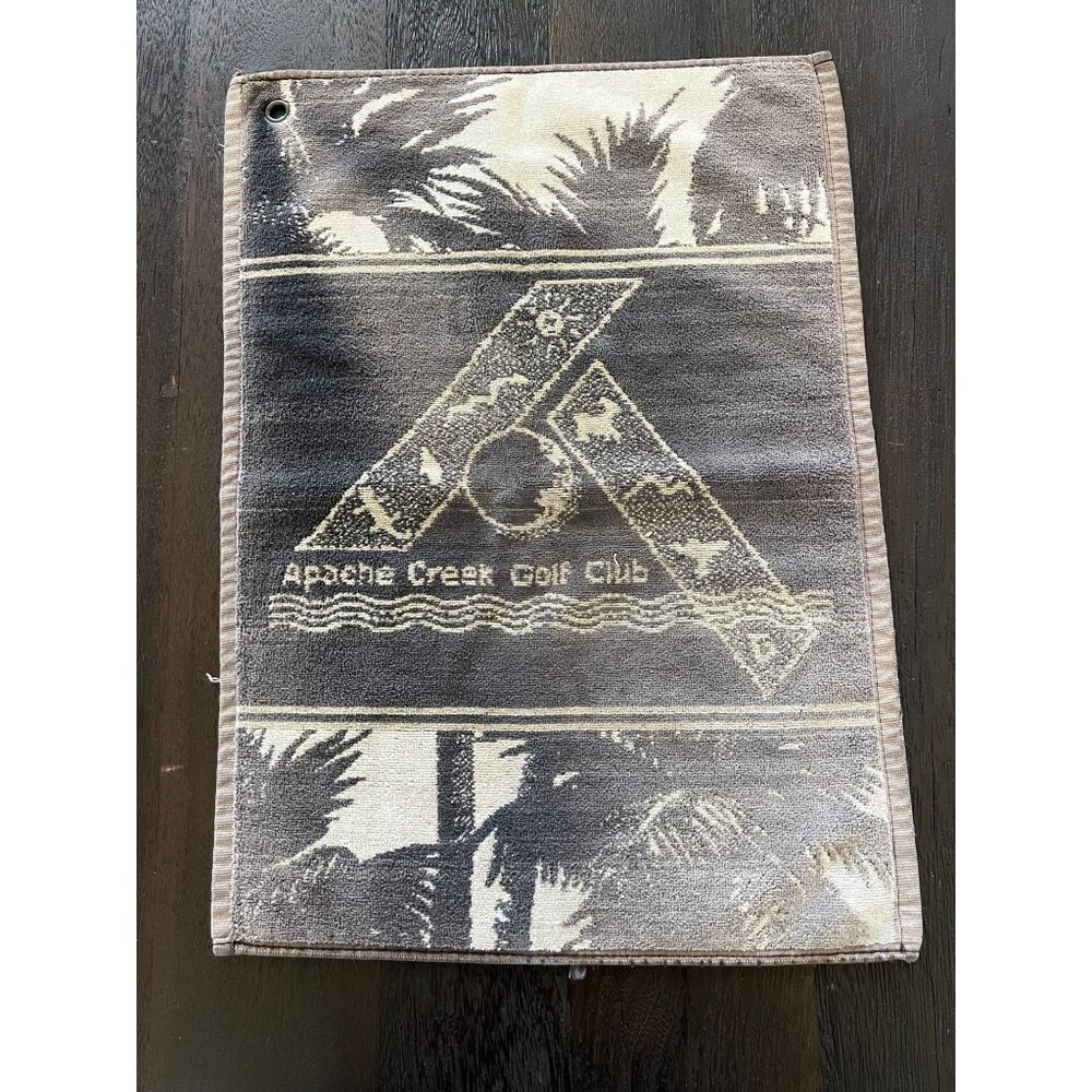 Golf Towel Apache Creek Golf Club Pinecrest Mills Brand